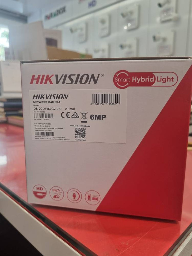 دوربین 6 مگاپیکسل هایک ویژن مدل DS-1163G2-LIU